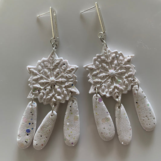 PENDIENTES  SNOWFLAKE